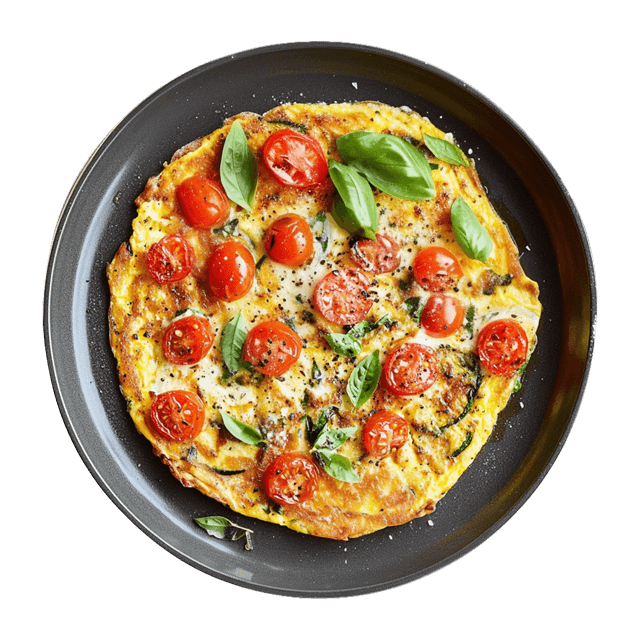 Pieczony omlet z cukinią