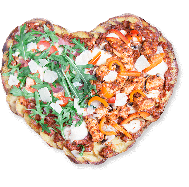 Pizza walentynkowa