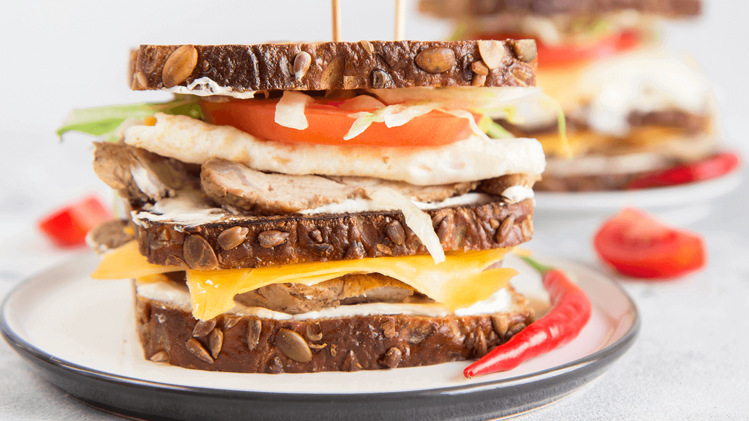 Sandwich ze schabem