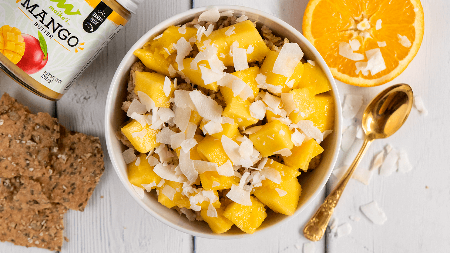 Owsianka z mango