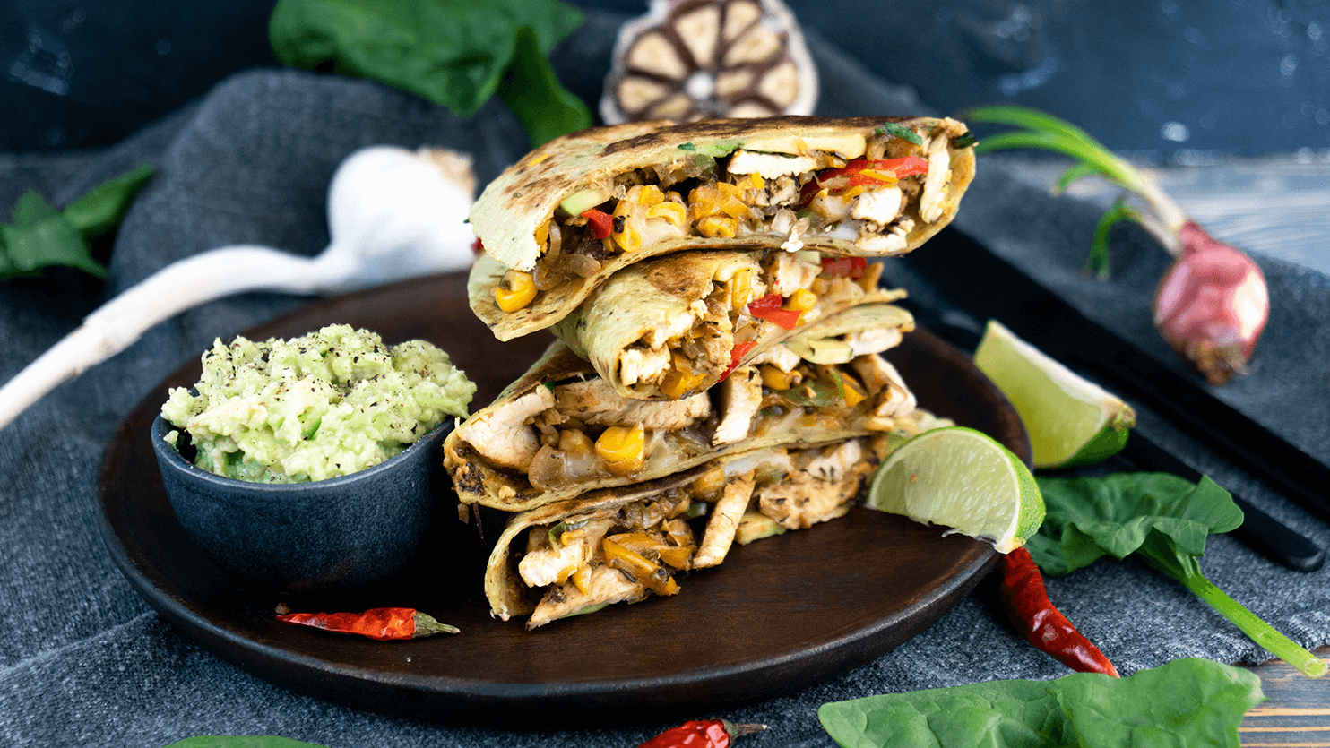 Quesadilla z kurczakiem