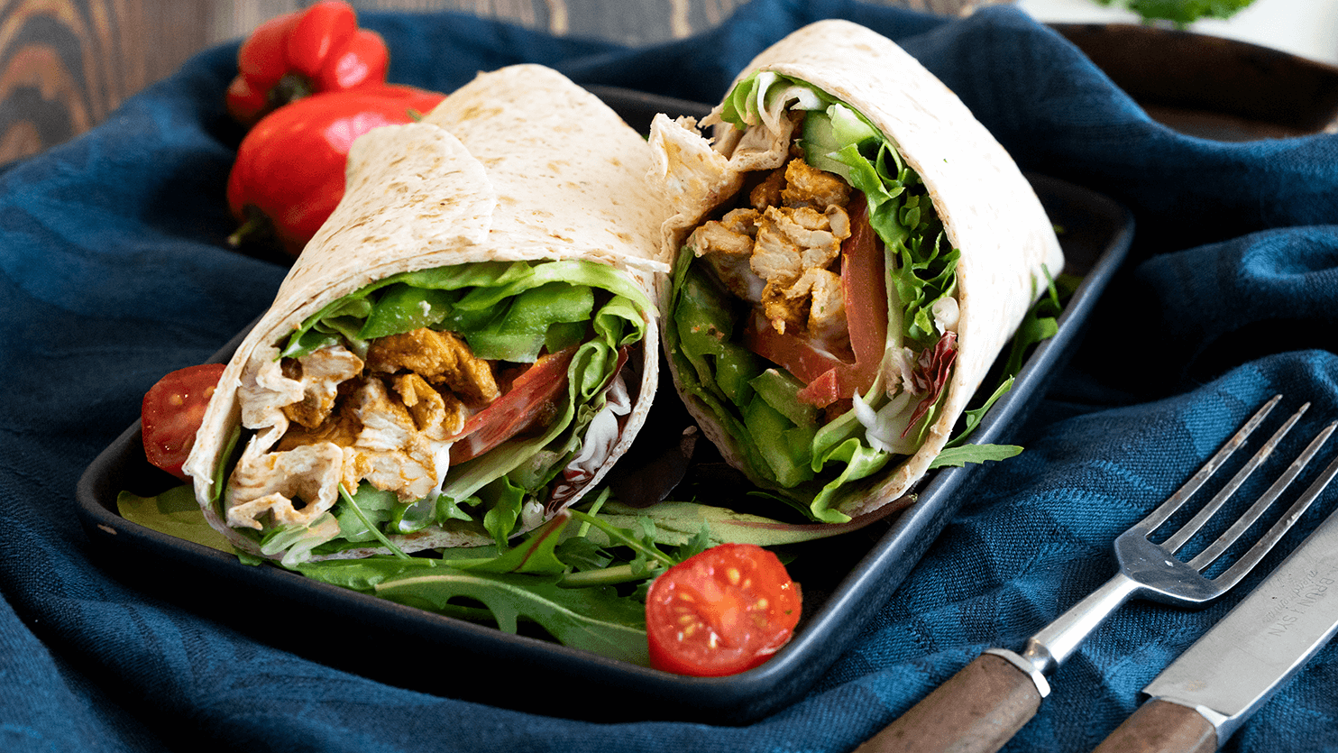 Tortilla z kurczakiem
