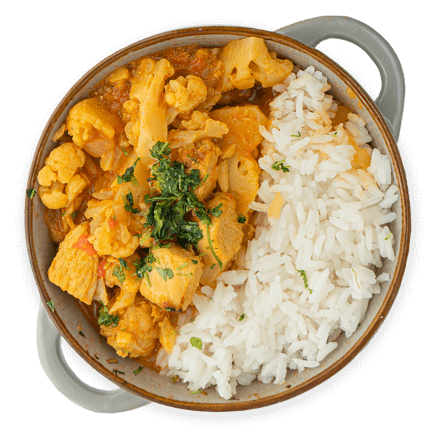 Kurczak curry z jabłkami