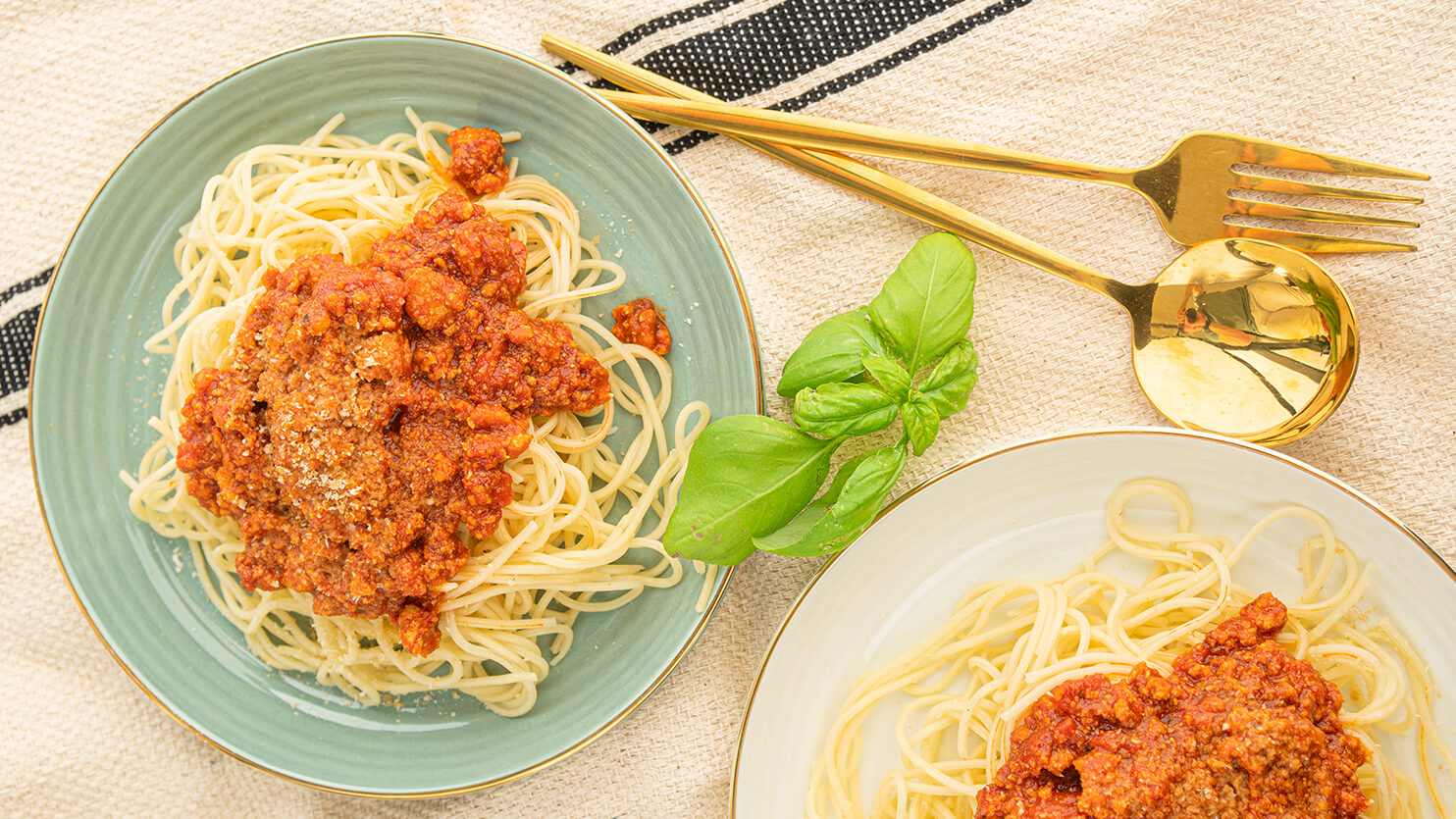 Vege spaghetti bolognese
