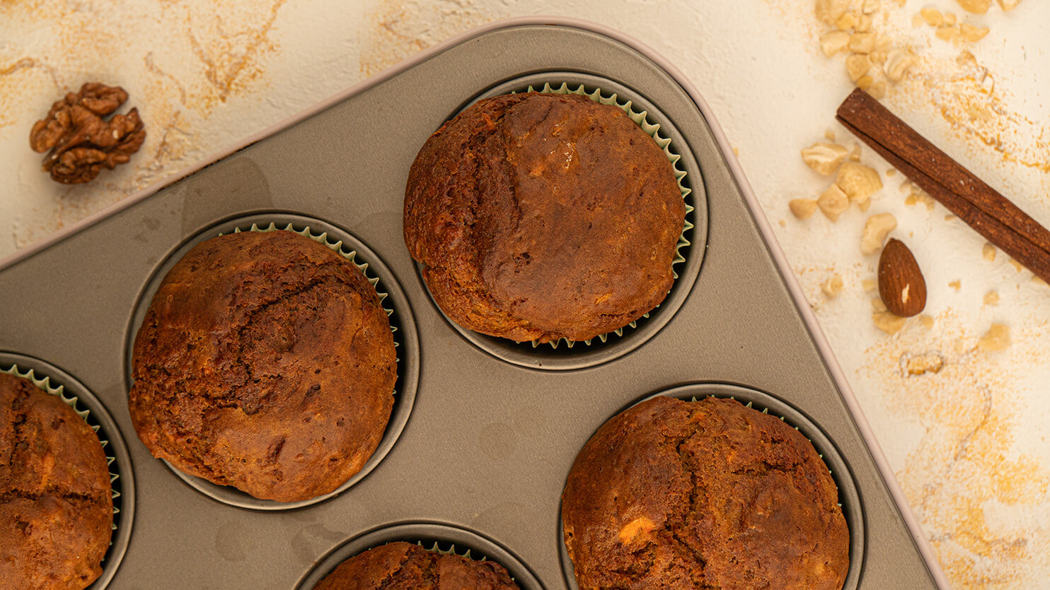Muffiny marchewkowe