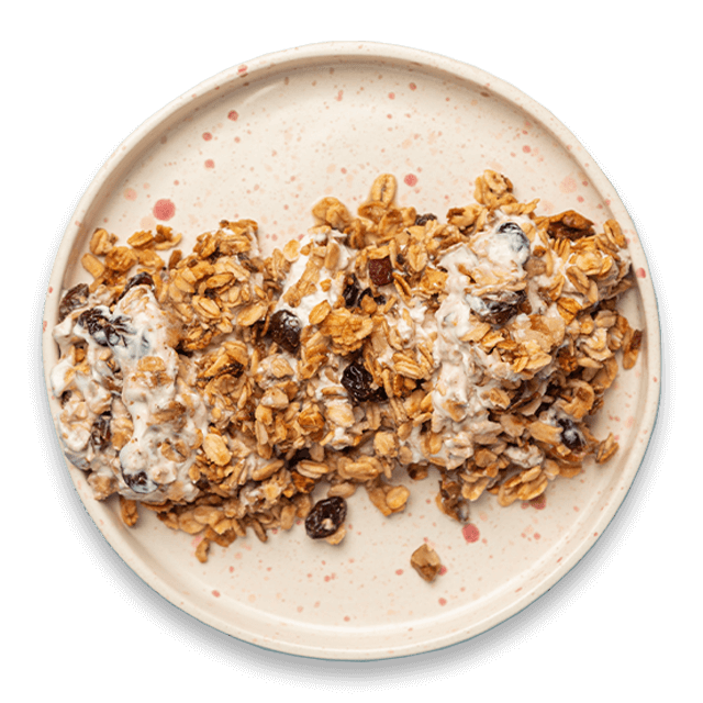Domowa granola z jogurtem