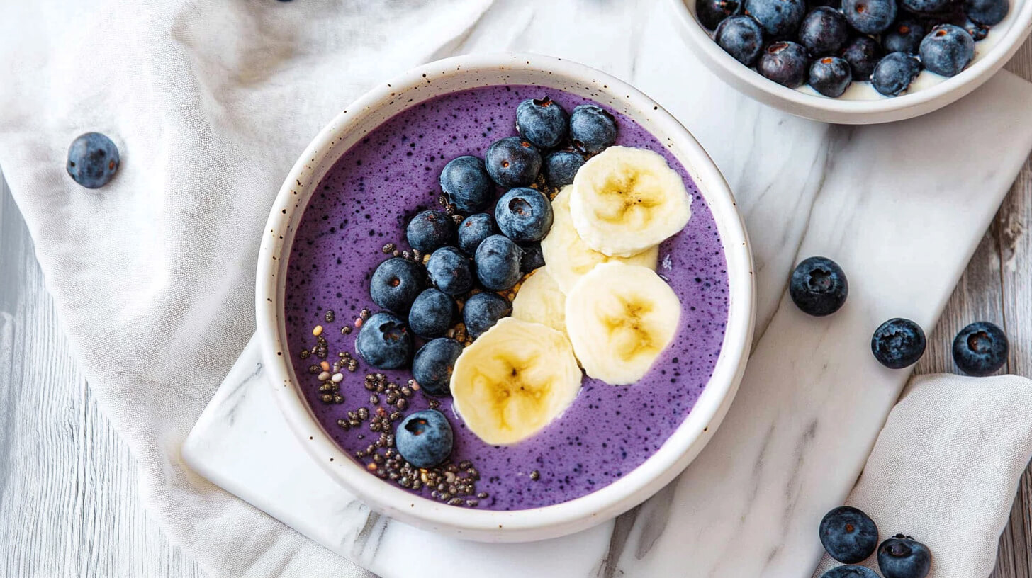 Smoothie bowl z tofu i owocami