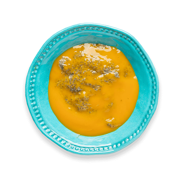 Pudding chia z dodatkiem mango