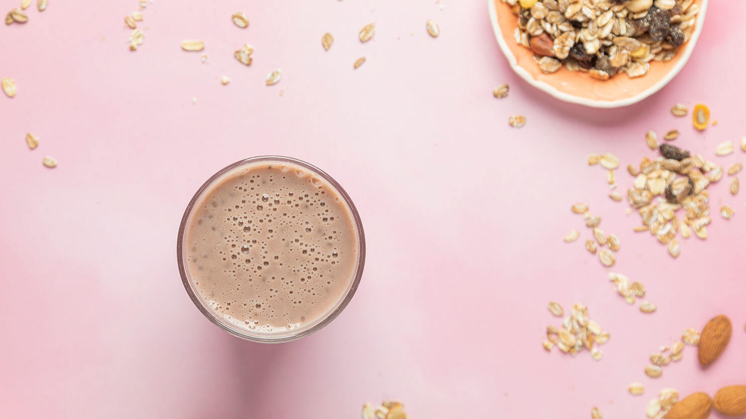 Smoothie truskawkowo-bananowe z mlekiem