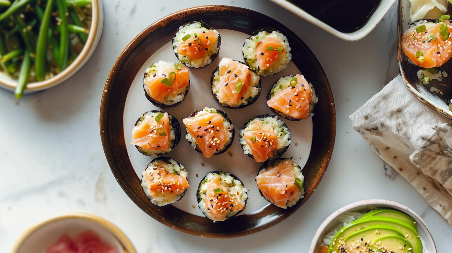 Sushi babeczki