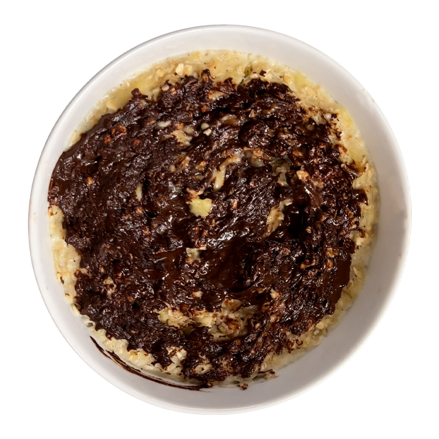 Owsianka brownie z mikrofali