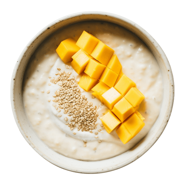 Owsianka z mango i marakują