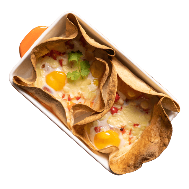 Zapiekana tortilla