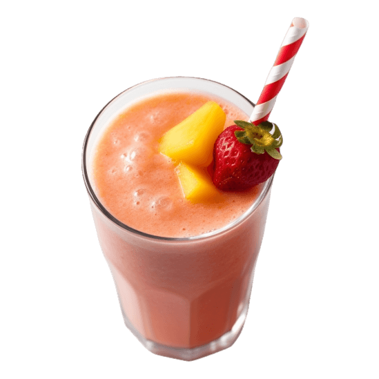 Koktajl truskawkowy z mango