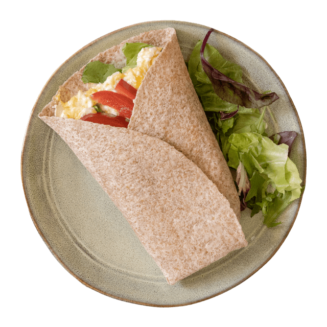 Tortilla z jajecznicą