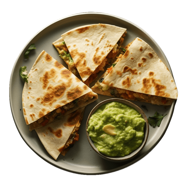Chrupiące quesadillas z guacamole