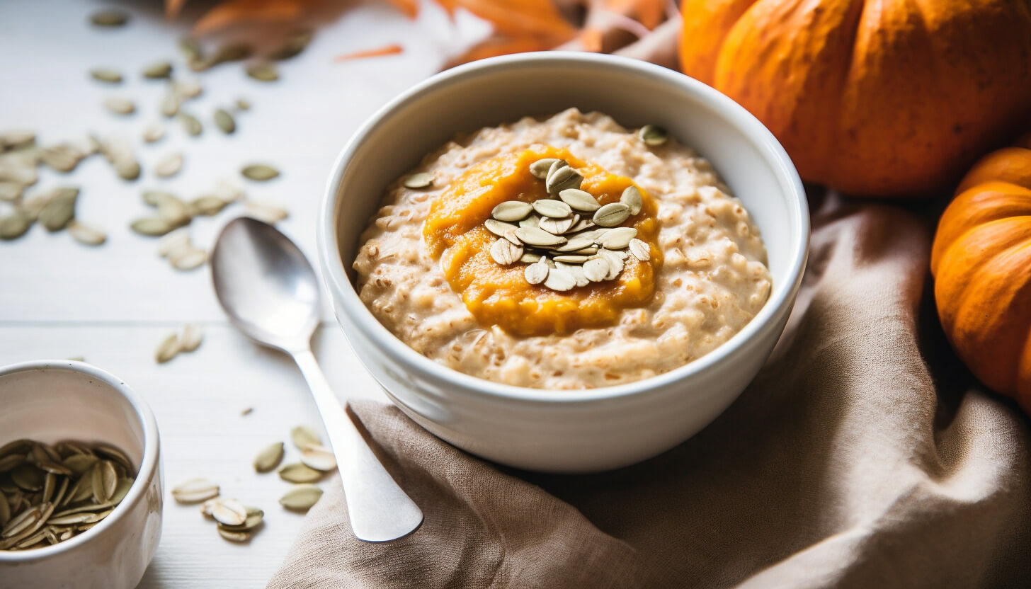 Dyniowa owsianka z aromatycznymi przyprawami