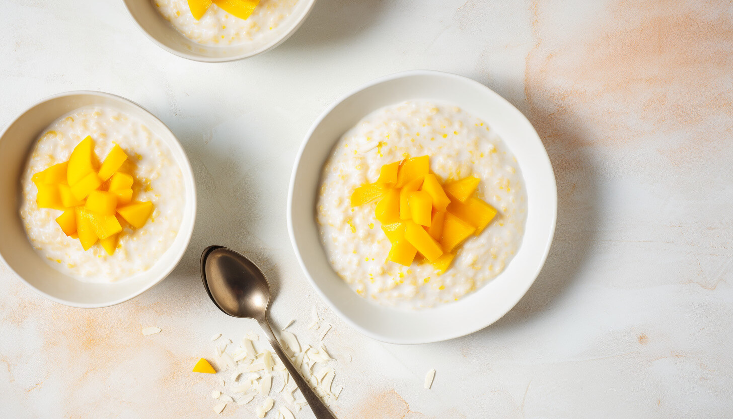 Kokosowy ryż z mango