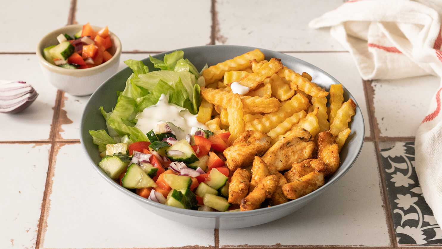Gyros bowl