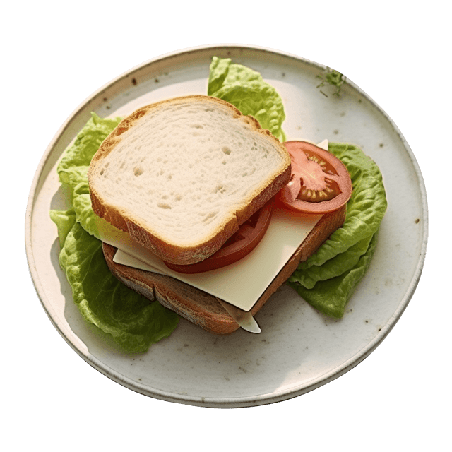 Kanapki z serem cheddar i warzywami