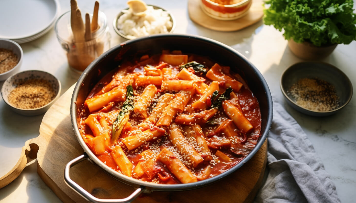 Teokbokki z tofu