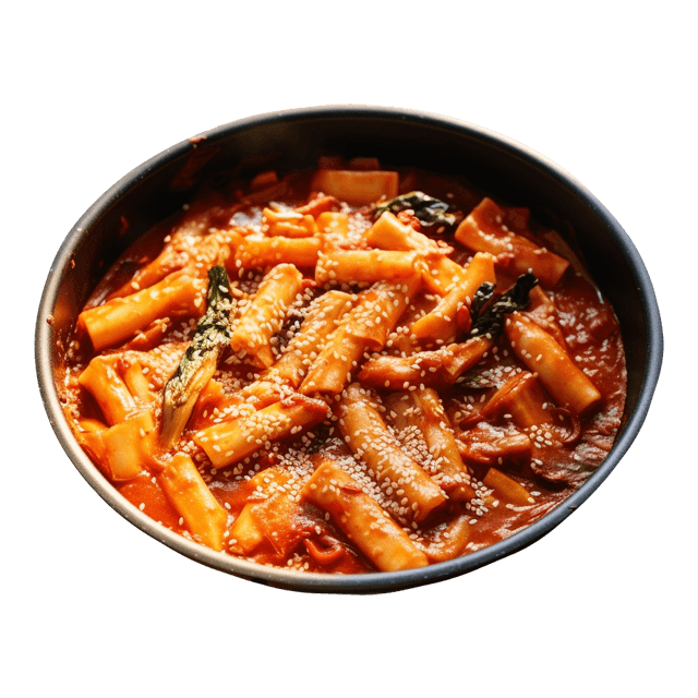 Teokbokki z tofu