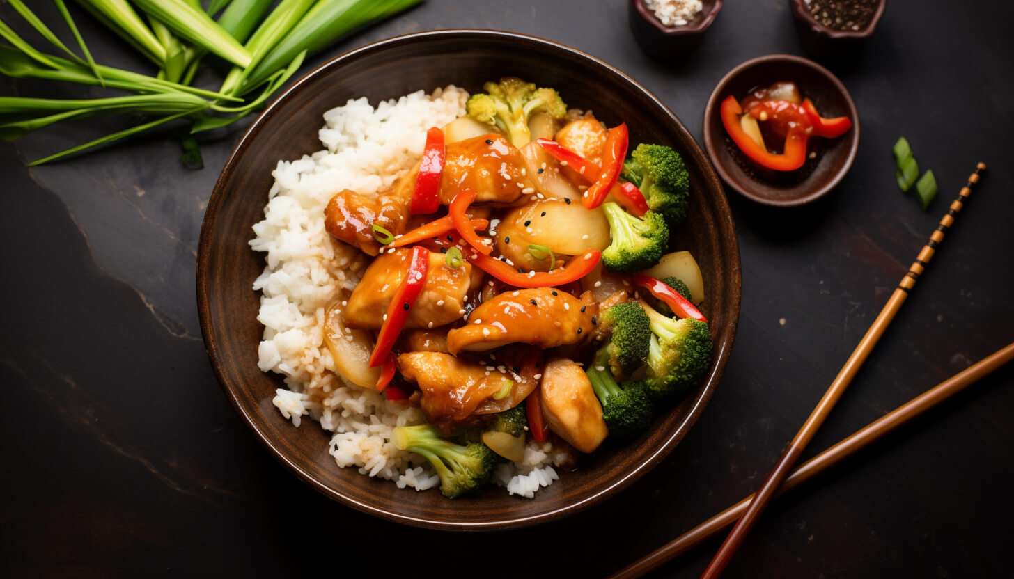 Kurczak w sosie teriyaki