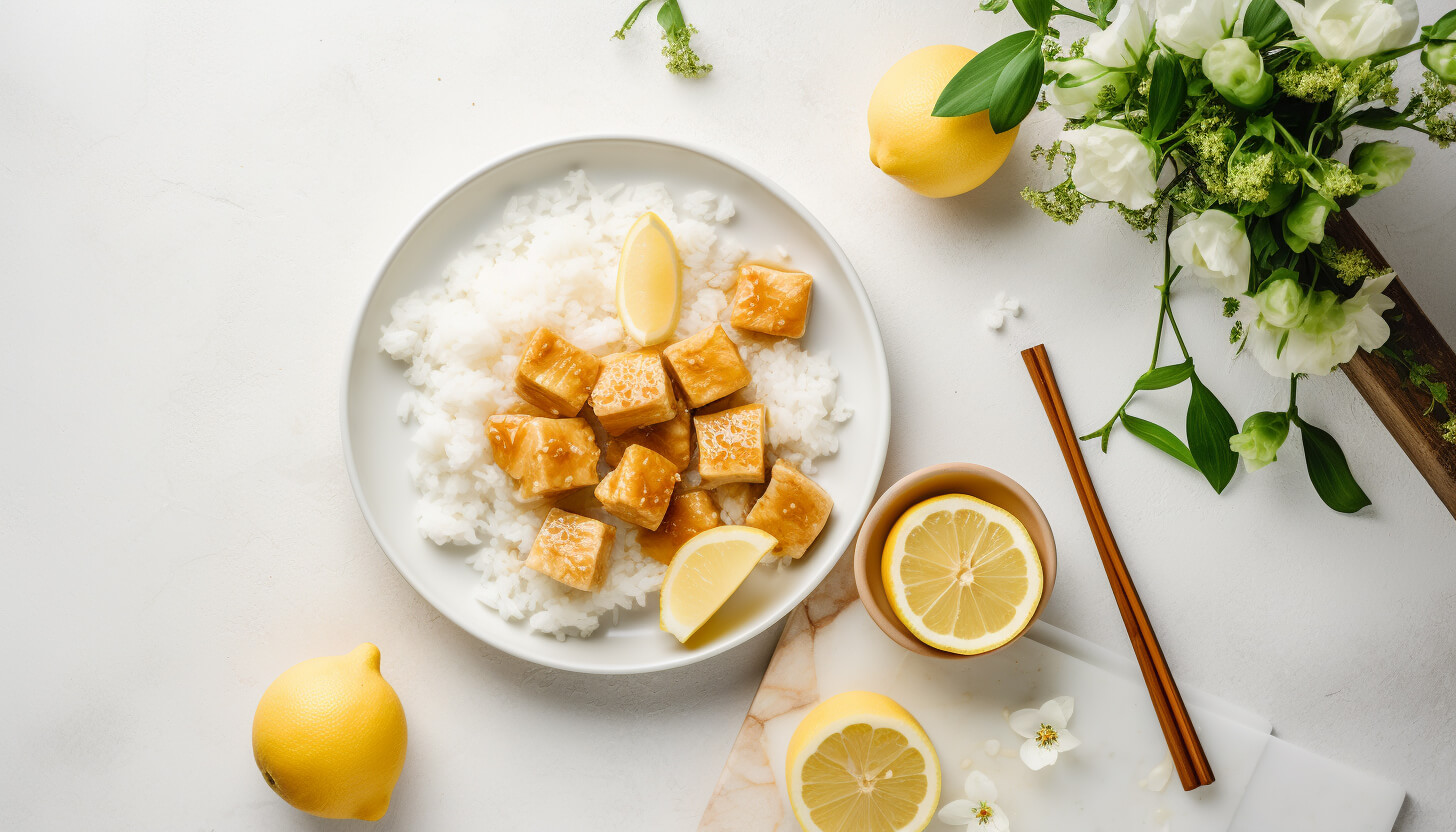 Tofu w cytrynowym sosie