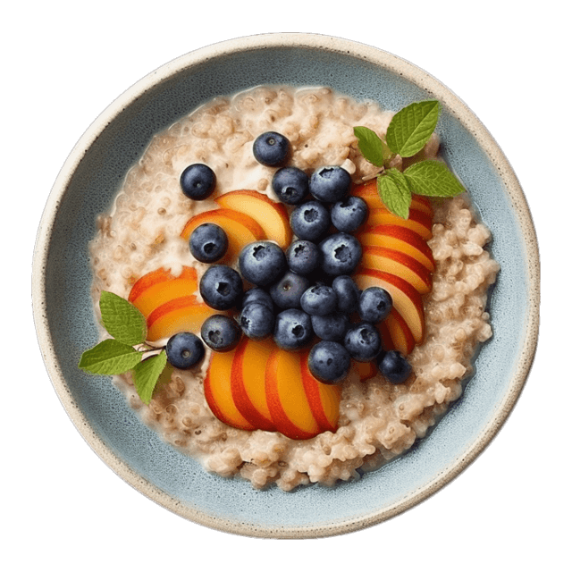 Śniadaniowa kasza bulgur z owocami