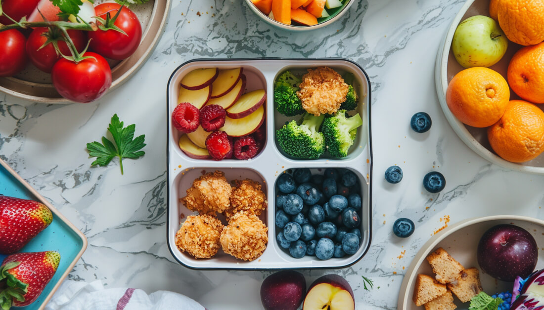 Lunchbox Chrupiące kąski z kurczaka
