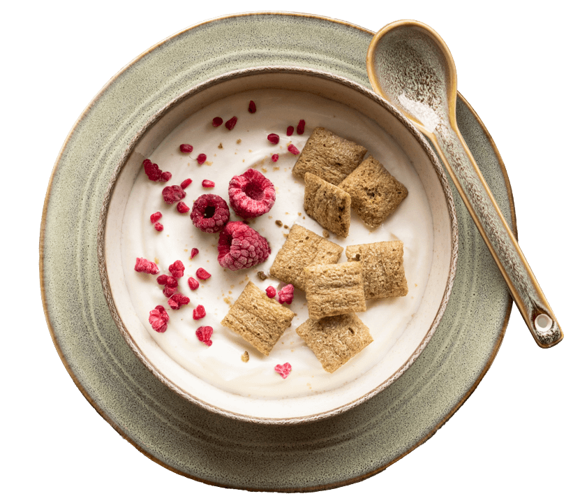 Owsianka z poduszkami proteinowymi