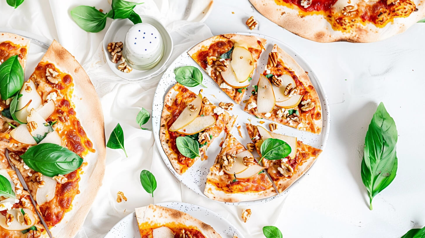Pizza na spodzie z tortilli