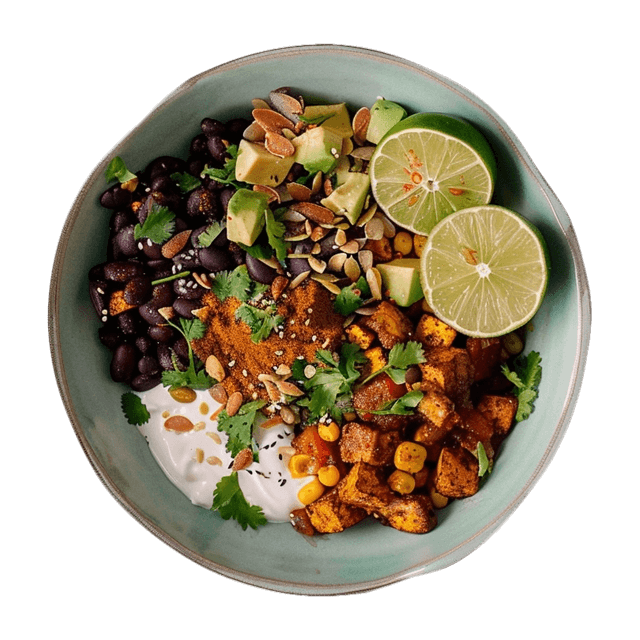 Vegan bowl meksykański
