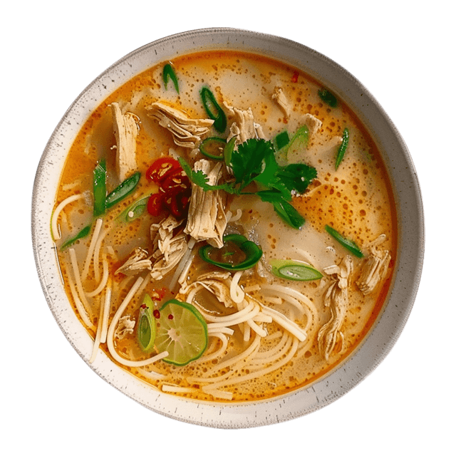 Zupa tajska Tom Yum z kurczakiem