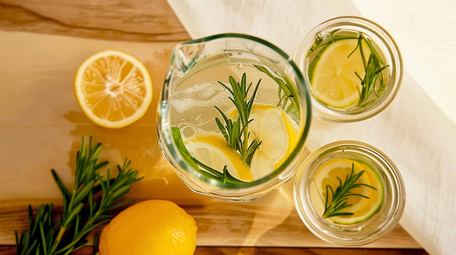 Lemoniada z rozmarynem