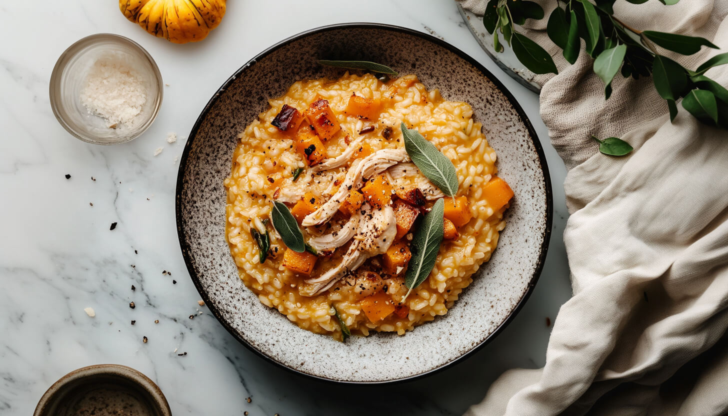 Risotto z dynią