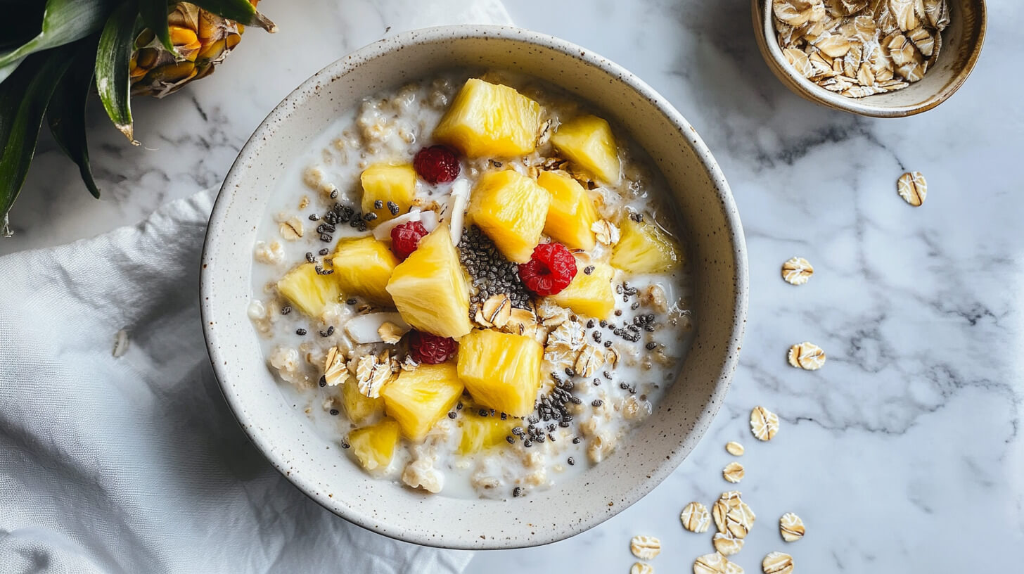 Owsianka a’la Pina Colada
