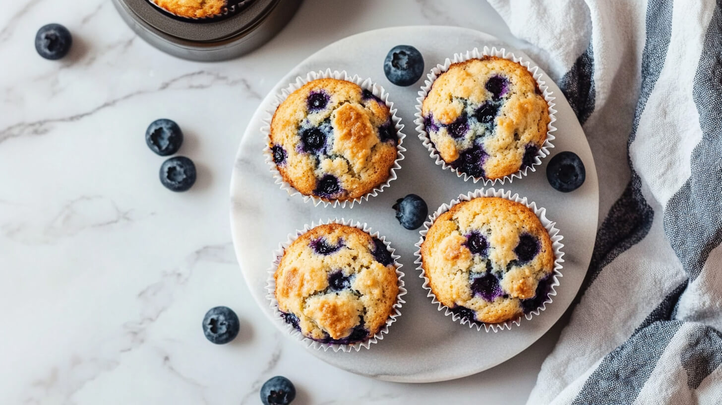 Muffinki z borówkami