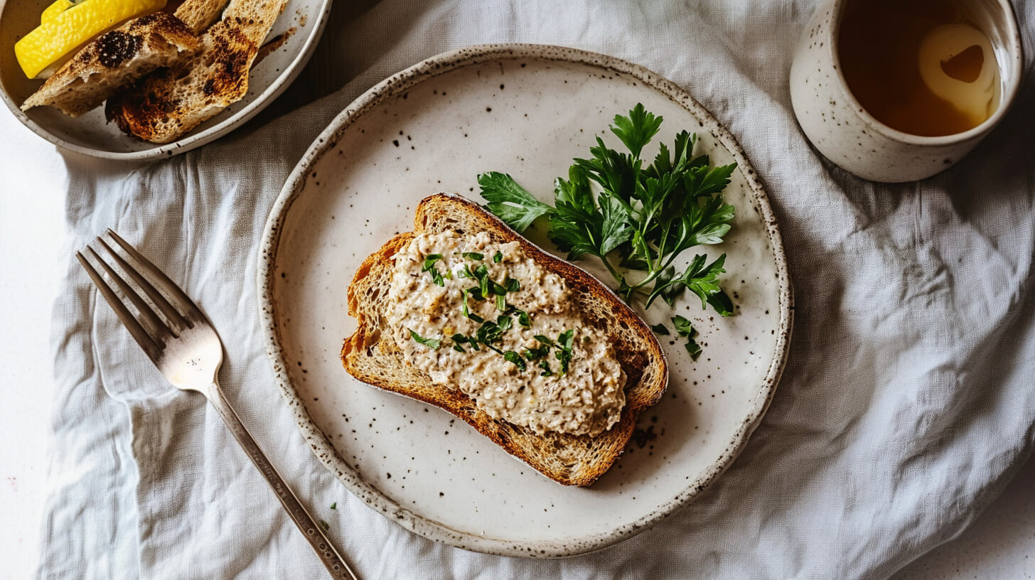 Pasta z makreli z ogórkami kiszonymi