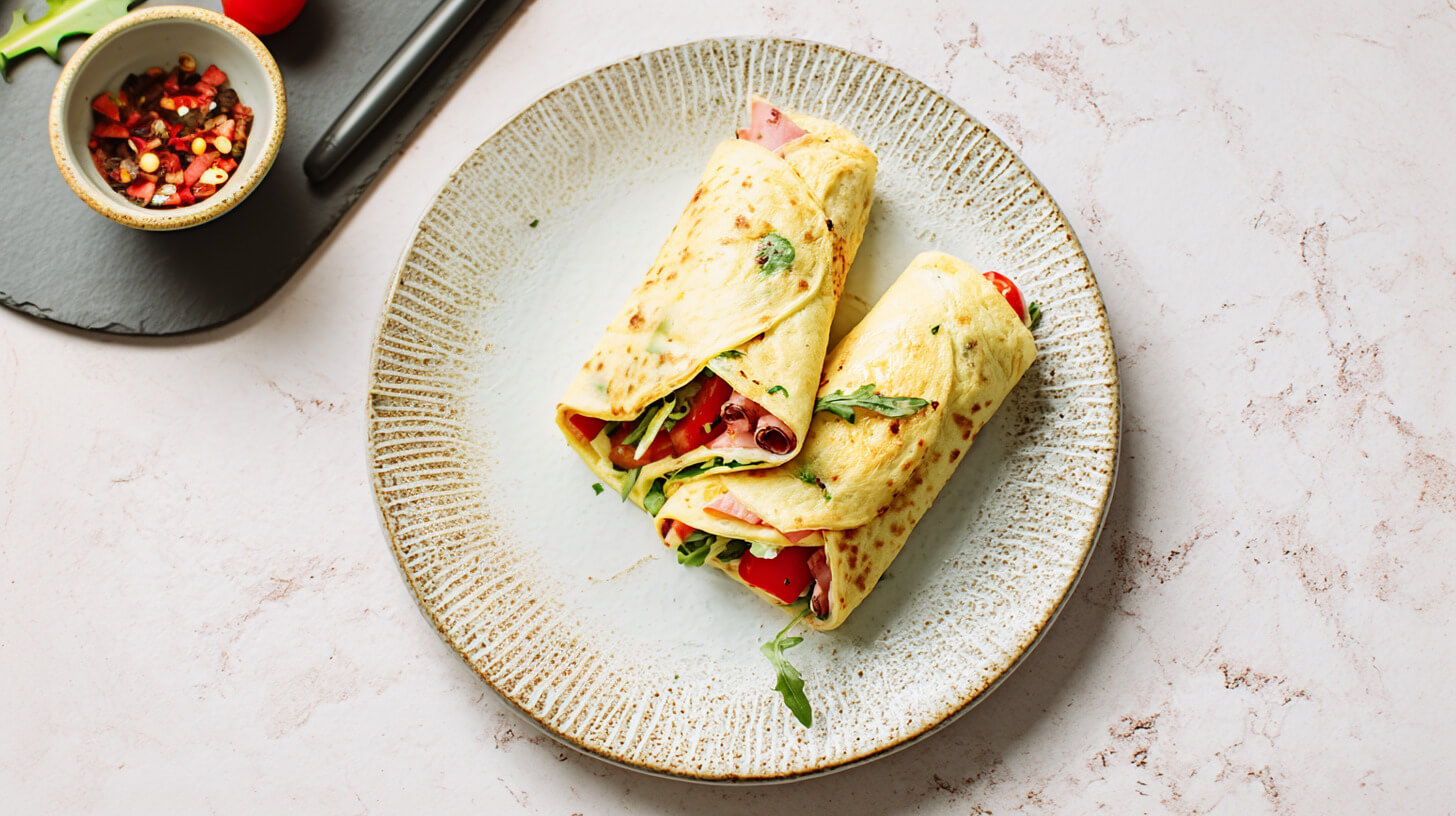Omletowa tortilla