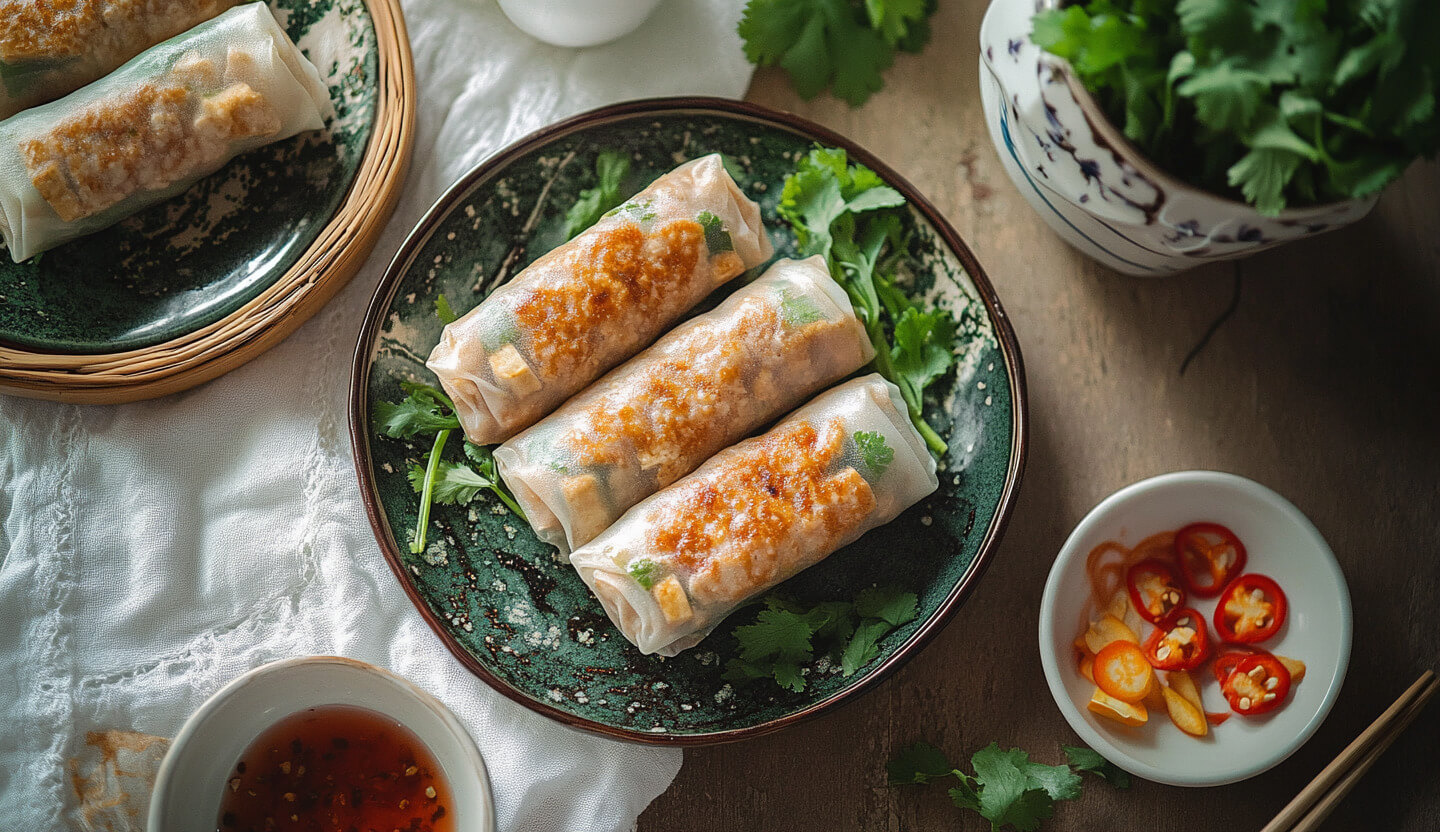 Fit sajgonki z tofu
