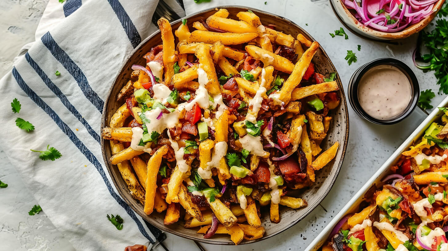 Wegańskie Loaded Fries