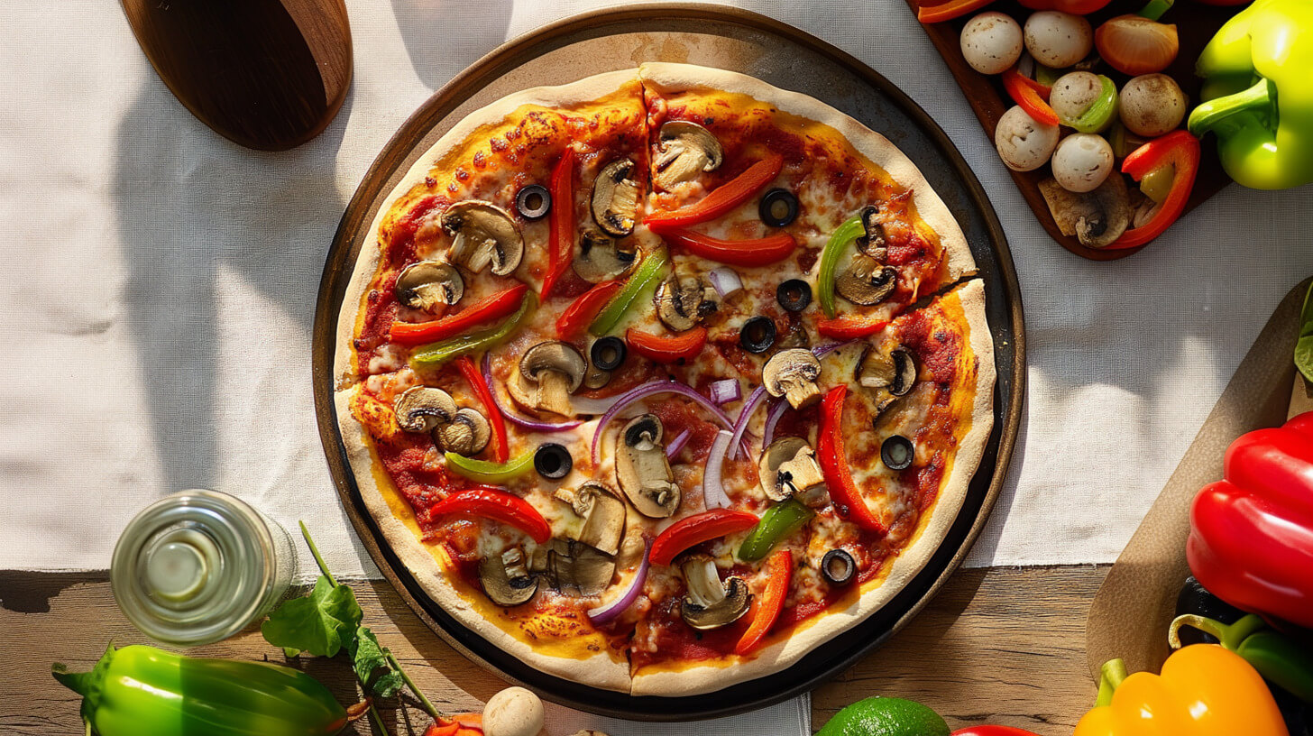 Pizza wegańska