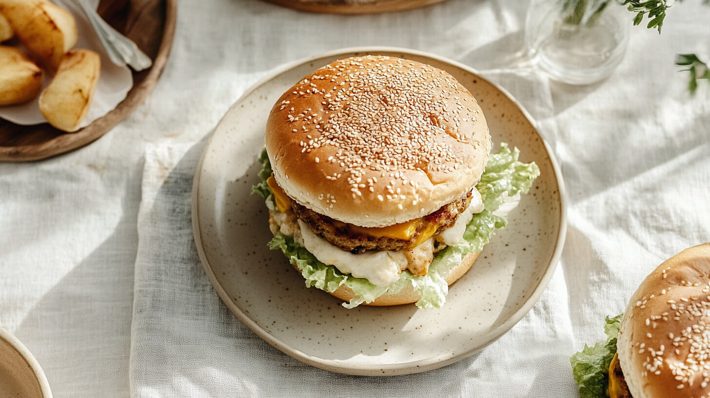 Kanapka w stylu Big Mac