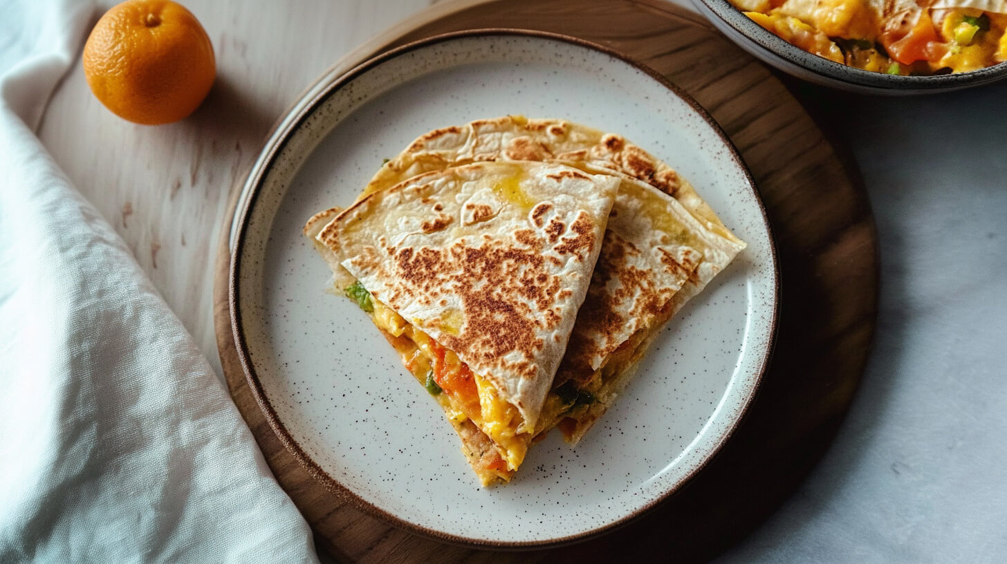Tortilla wysokobiałkowa z szynką drobiową