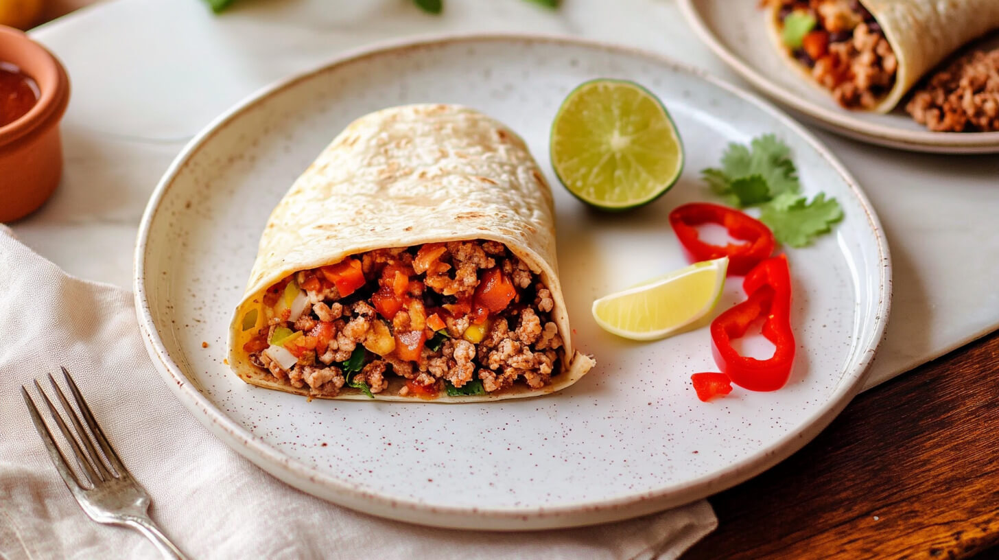 Burrito z indykiem